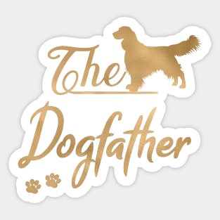 The English Springer Spaniel Dogfather Sticker